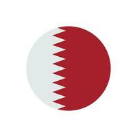 Qatar drapeau icône vecteur