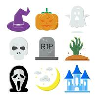 Halloween pack vecteur