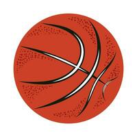 basketball vecteur pour imprimer, basketball icône, basketball vecteur illustration, coloré isolé vecteur