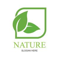 la nature Créatif symbole biologique concept. bio à base de plantes santé se soucier abstrait affaires éco logo. Frais nourriture, cercle emballer, beauté flore, pharmacie icône. entreprise identité logotype, entreprise graphique vecteur