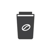 café tasse icône. signe pour mobile concept et la toile conception. contour vecteur icône. symbole, logo illustration. vecteur graphique.