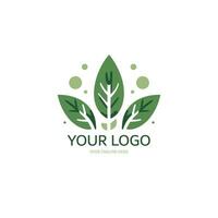 votre logo, la nature logo vecteur