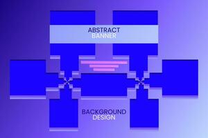 vecteur moderne rond forme bannière Contexte abstrait faire glisser présentation