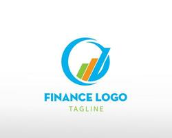 la finance logo consulter logo Créatif la finance logo vecteur