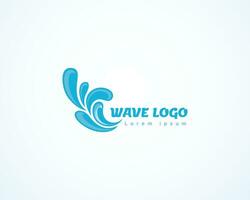 vague logo Créatif modèle logo conception vecteur