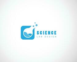 science logo Créatif laboratoire icône la toile conception concept vecteur