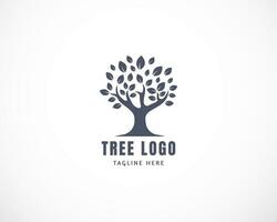 arbre logo conception modèle illustration vecteur