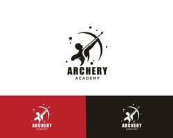 archer logo Créatif conception modèle signe symbole vecteur