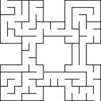 des gamins cribler, Labyrinthe puzzle, labyrinthe vecteur illustration