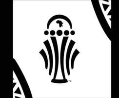 pouvez Ivoire côte 2023 logo symbole noir abstrait africain tasse de nations Football conception vecteur illustration