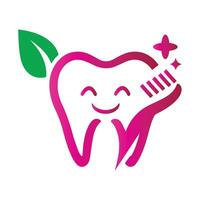 les dents dent logo conception vecteur illustration