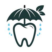 les dents dent logo conception vecteur illustration