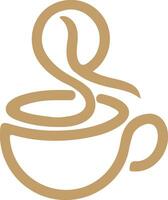 logo de tasse de café vecteur