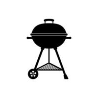 un barbecue icône vecteur. gril illustration signe. pique-nique symbole ou logo. vecteur