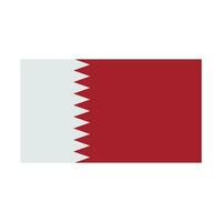 Qatar drapeau icône vecteur