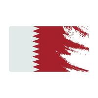 Qatar drapeau icône vecteur