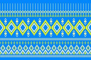 géométrique sans couture ethnique modèle. géométrique ethnique modèle pouvez être utilisé dans en tissu conception pour vêtements, décoratif papier, emballage, textile, broderie, tapis, tribal modèle vecteur