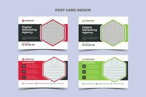 affaires Publier carte modèle conception vecteur