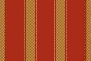 géométrique Bande sans couture vertical, Bande Contexte texture vecteur. lit lignes en tissu textile modèle dans rouge et citron vert couleurs. vecteur