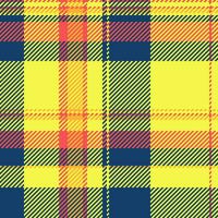 texture plaid modèle de textile vecteur Contexte avec une vérifier tartan sans couture tissu.