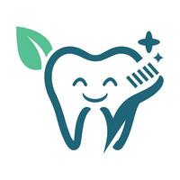 les dents dent logo conception vecteur illustration