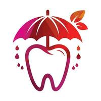 les dents dent logo conception vecteur illustration