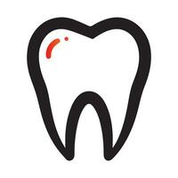 les dents dent logo conception vecteur illustration