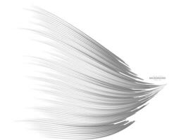 Lignes de vitesse volant modèle sans couture de particules, lutte contre la texture graphique de timbre manga, lignes horizontales de vitesse de bande dessinée sur fond blanc vecteur