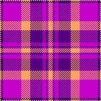 en tissu sans couture Contexte de modèle texture vérifier avec une tartan plaid vecteur textile.