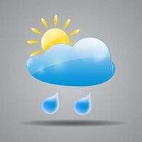 météo icône vector illustration pour votre conception