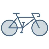 vélo icône ou logo illustration rempli Couleur style vecteur