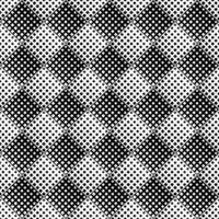 géométrique diagonale carré modèle Contexte - abstrait noir et blanc vecteur illustration de arrondi carrés