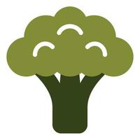 brocoli icône illustration pour uiux, la toile, application, infographie, etc vecteur