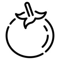 tomate icône illustration pour uiux, la toile, application, infographie, etc vecteur