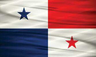 illustration de Panama drapeau et modifiable vecteur de Panama pays drapeau