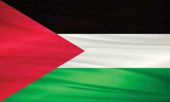 illustration de Palestine drapeau et modifiable vecteur Palestine pays drapeau