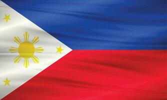 illustration de philippines drapeau et modifiable vecteur philippines pays drapeau