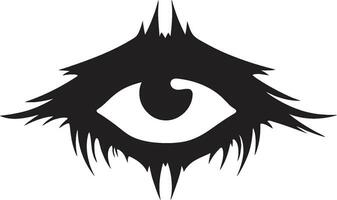 vueaura dynamique œil emblème maître du regard précision vecteur œil logo