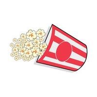 pop corn cinéma illustration vecteur