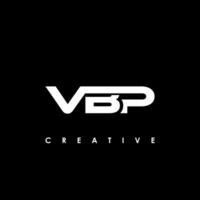 vbp lettre initiale logo conception modèle vecteur illustration