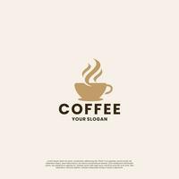 minimaliste café logo conception inspiration vecteur