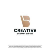 initiales lettre b logo conception inspiration vecteur