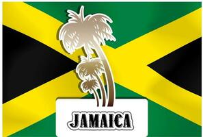 Jamaïque concept illustration vecteur