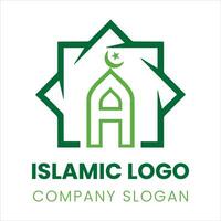islamique logo conception vecteur