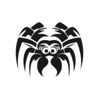 araignée logo icône conception vecteur