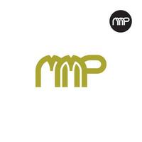 lettre mmp monogramme logo conception vecteur