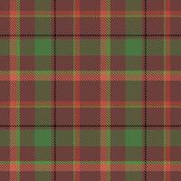 Écossais tartan sans couture modèle. damier modèle modèle pour conception ornement. sans couture en tissu texture. vecteur