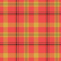 tartan plaid vecteur sans couture modèle. damier modèle. modèle pour conception ornement. sans couture en tissu texture.