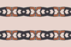 navajo modèle sans couture Mughal architecture motif broderie, ikat broderie vecteur conception pour impression interminable arabesque tissu dupatta châle bandana impression soie kurta Hommes