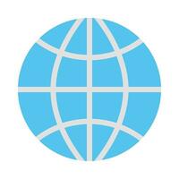 géo globe vecteur plat icône pour personnel et commercial utiliser.